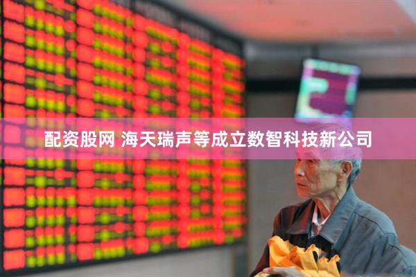配资股网 海天瑞声等成立数智科技新公司