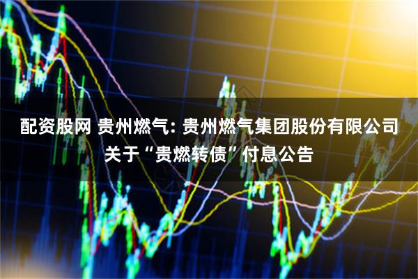 配资股网 贵州燃气: 贵州燃气集团股份有限公司关于“贵燃转债”付息公告